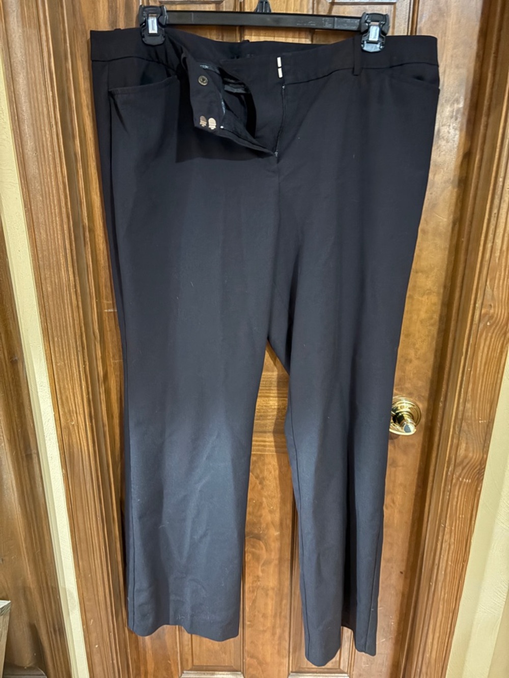 Worthington Black Dress Pants - Classic Straight Leg